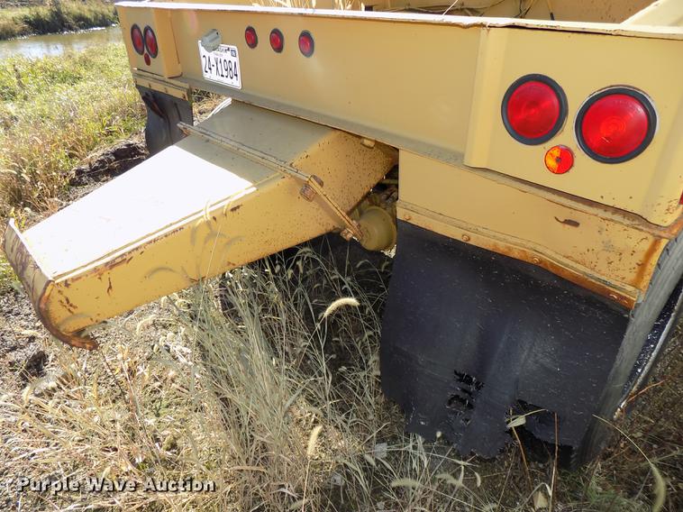 image for item DB8528 1992 Load King 2030 bottom dump trailer
