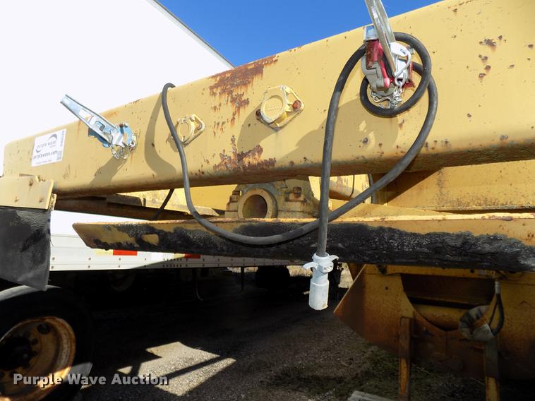 image for item DB8528 1992 Load King 2030 bottom dump trailer