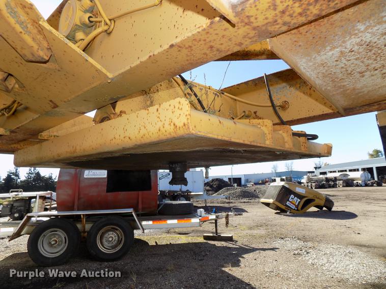 image for item DB8528 1992 Load King 2030 bottom dump trailer