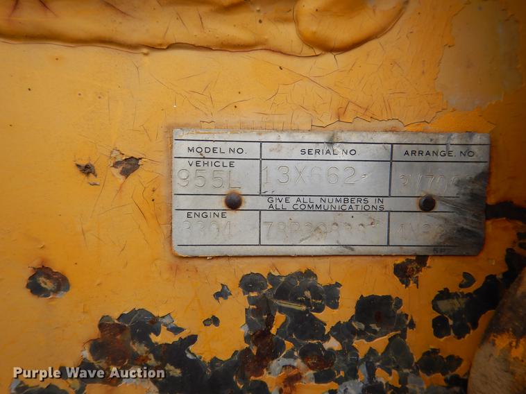 image for item DB9345 1978 Caterpillar 955L track loader