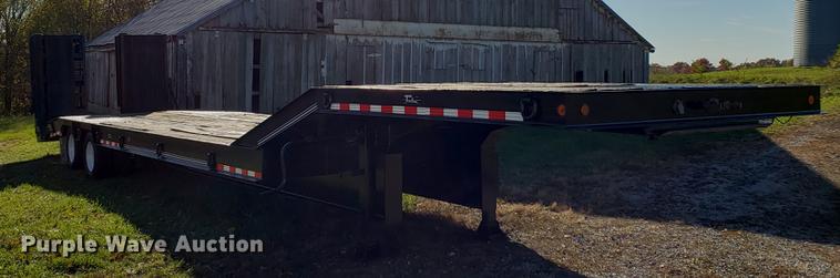 image for item DB9434 2000 Trailboss lowboy equipment trailer