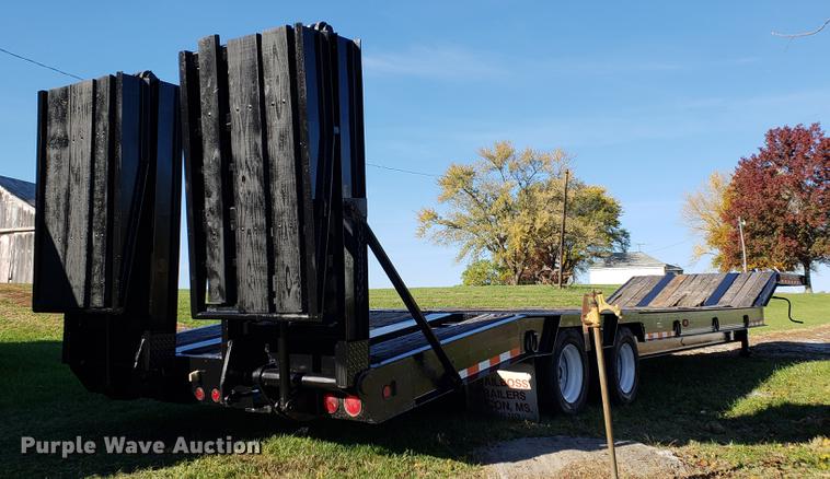 image for item DB9434 2000 Trailboss lowboy equipment trailer