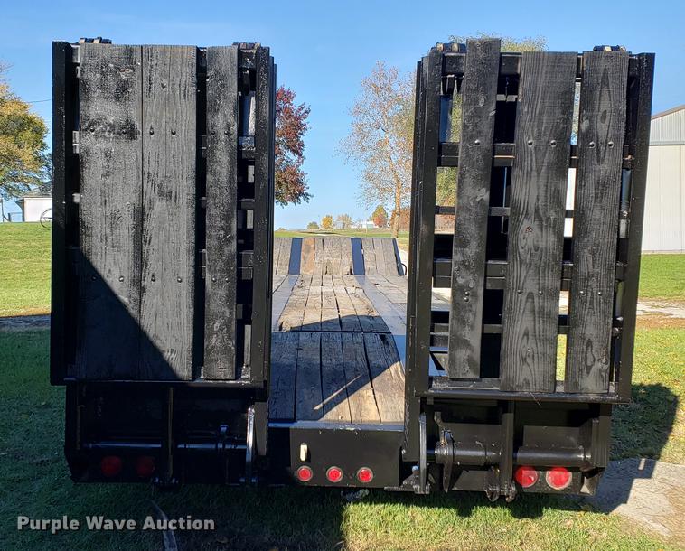 image for item DB9434 2000 Trailboss lowboy equipment trailer