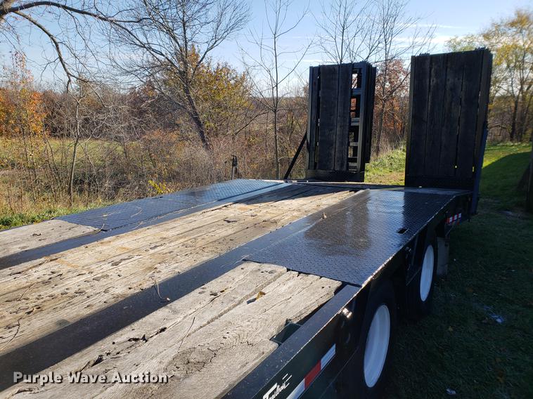 image for item DB9434 2000 Trailboss lowboy equipment trailer