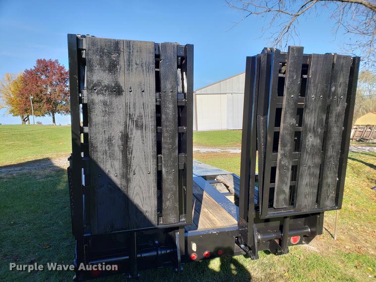 image for item DB9434 2000 Trailboss lowboy equipment trailer