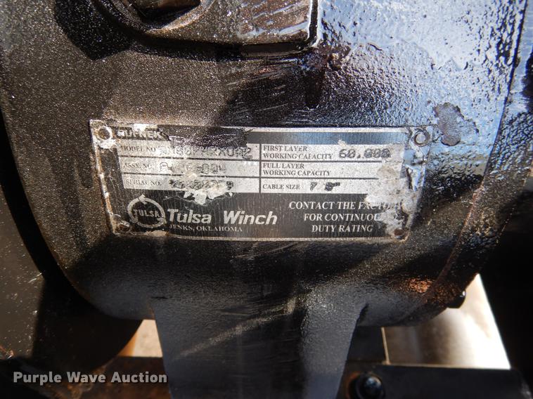 image for item DC5928 2009 Mack GU713 Granite winch truck