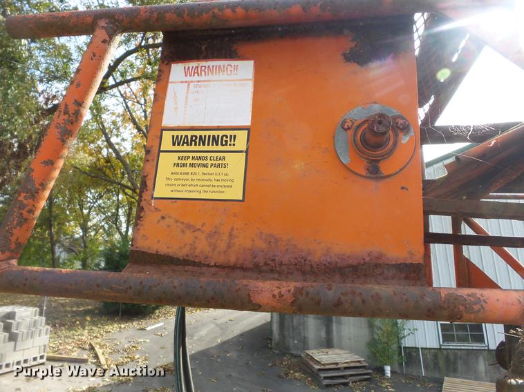 image for item DD2459 Clearfield G7LV-18 shingle conveyor