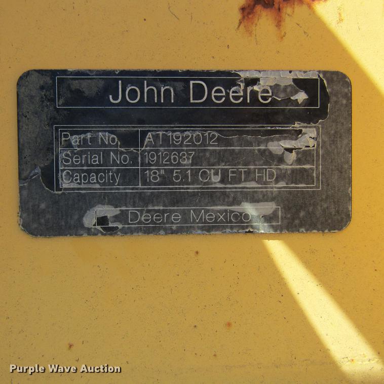 image for item DD2663 (3) backhoe buckets