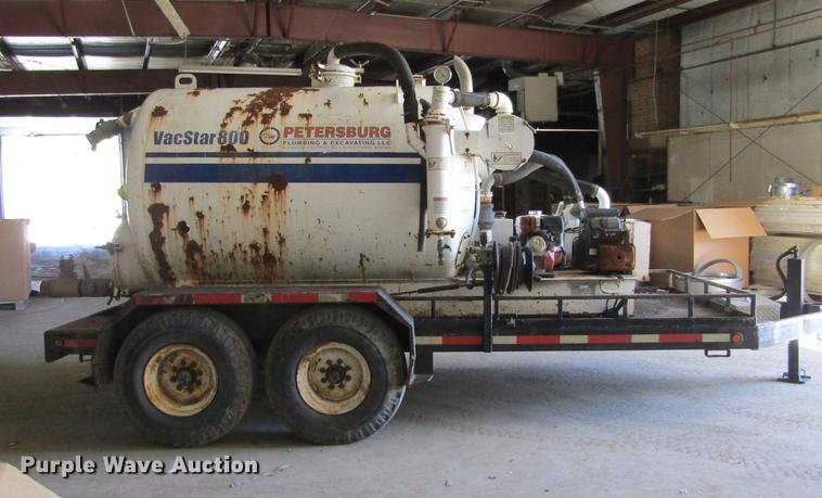 image for item DD2666 Vac Star 800 vacuum trailer