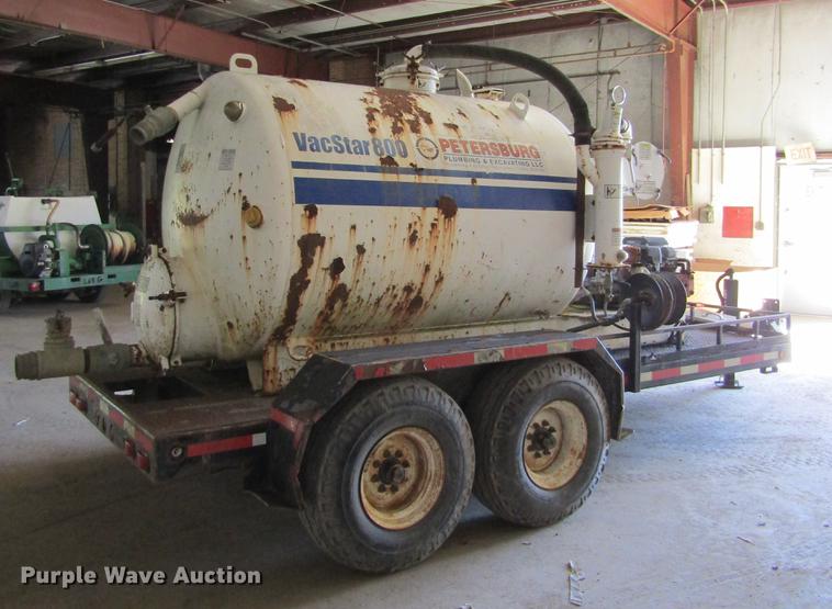 image for item DD2666 Vac Star 800 vacuum trailer