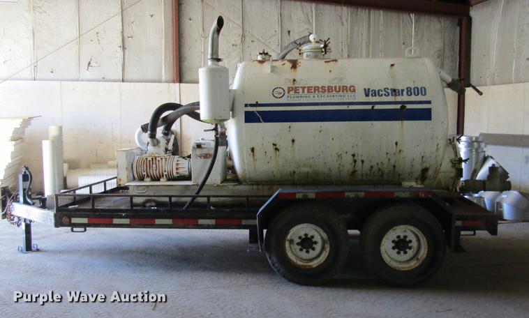 image for item DD2666 Vac Star 800 vacuum trailer