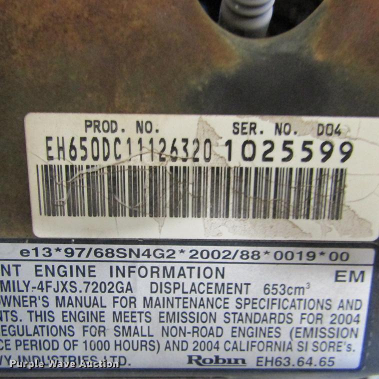 image for item DD2667 2004 Easy Lawn L65 hydroseeder