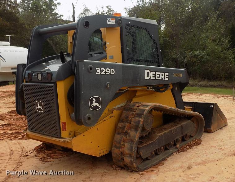 image for item DD3484 2010 John Deere 329D skid steer
