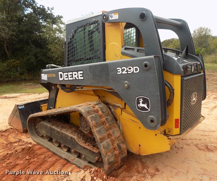 image for item DD3484 2010 John Deere 329D skid steer