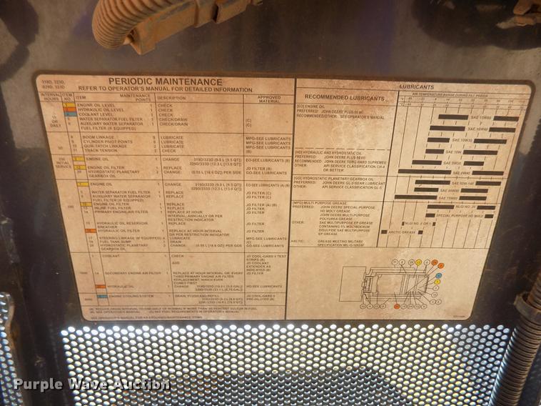 image for item DD3484 2010 John Deere 329D skid steer