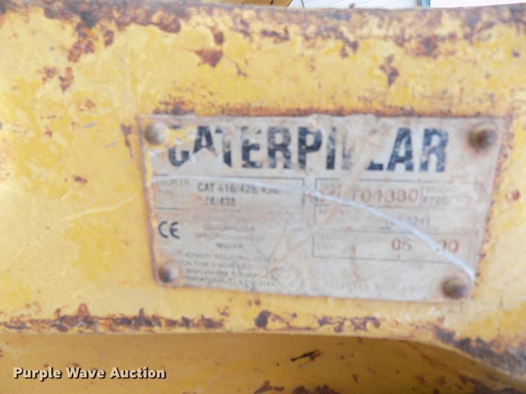 image for item DD3509 2000 Caterpillar 416C backhoe
