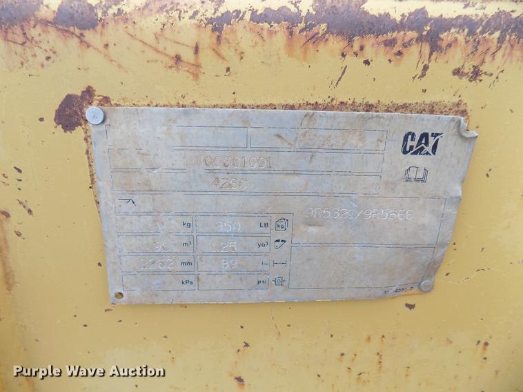 image for item DD3509 2000 Caterpillar 416C backhoe