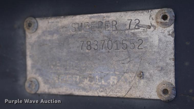 Bobcat skid steer sweeper in Topeka, KS | Item DD6659 sold | Purple Wave
