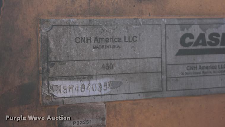 image for item DD6661 2008 Case 450 Series 3 skid steer