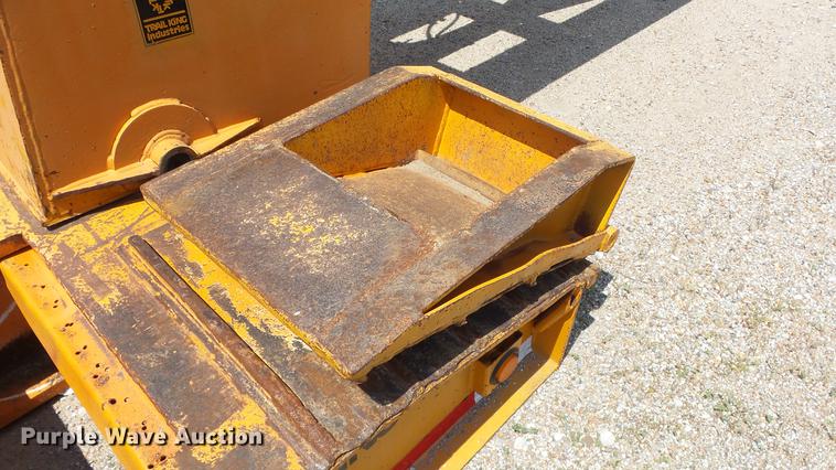 image for item DE2970 1989 Trail King TK120DG-553 low boy equipment trailer