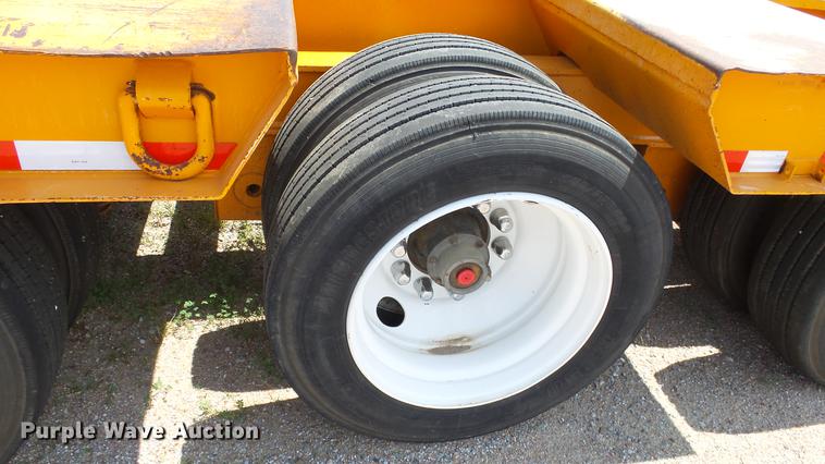 image for item DE2970 1989 Trail King TK120DG-553 low boy equipment trailer