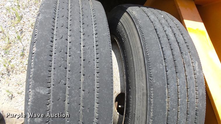 image for item DE2970 1989 Trail King TK120DG-553 low boy equipment trailer