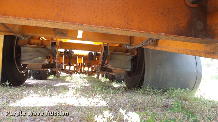 image for item DE2970 1989 Trail King TK120DG-553 low boy equipment trailer