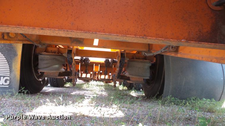 image for item DE2970 1989 Trail King TK120DG-553 low boy equipment trailer