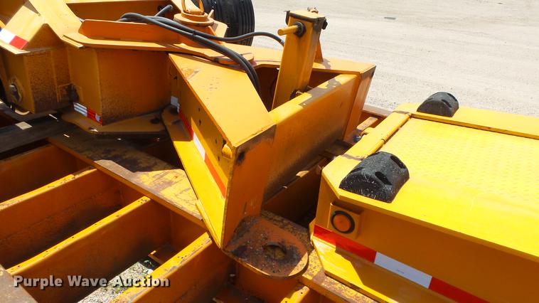 image for item DE2970 1989 Trail King TK120DG-553 low boy equipment trailer