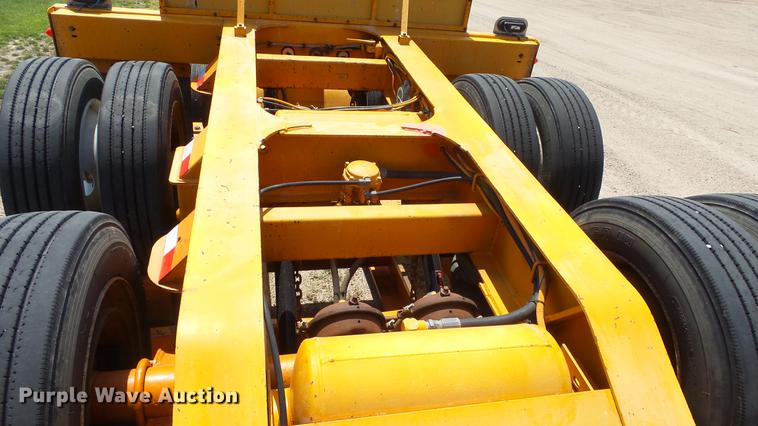 image for item DE2970 1989 Trail King TK120DG-553 low boy equipment trailer