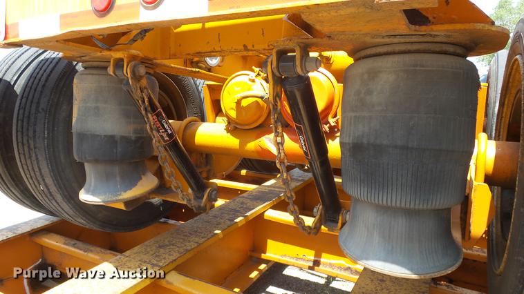 image for item DE2970 1989 Trail King TK120DG-553 low boy equipment trailer