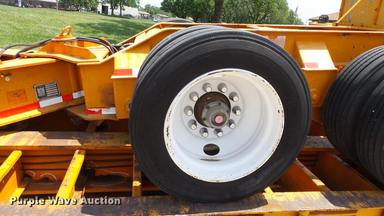 image for item DE2970 1989 Trail King TK120DG-553 low boy equipment trailer