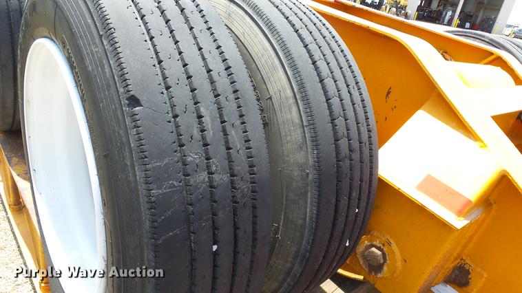 image for item DE2970 1989 Trail King TK120DG-553 low boy equipment trailer