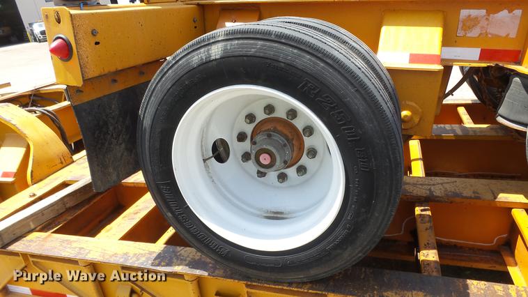 image for item DE2970 1989 Trail King TK120DG-553 low boy equipment trailer