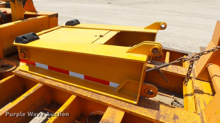 image for item DE2970 1989 Trail King TK120DG-553 low boy equipment trailer