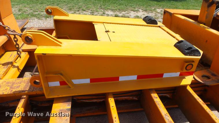 image for item DE2970 1989 Trail King TK120DG-553 low boy equipment trailer