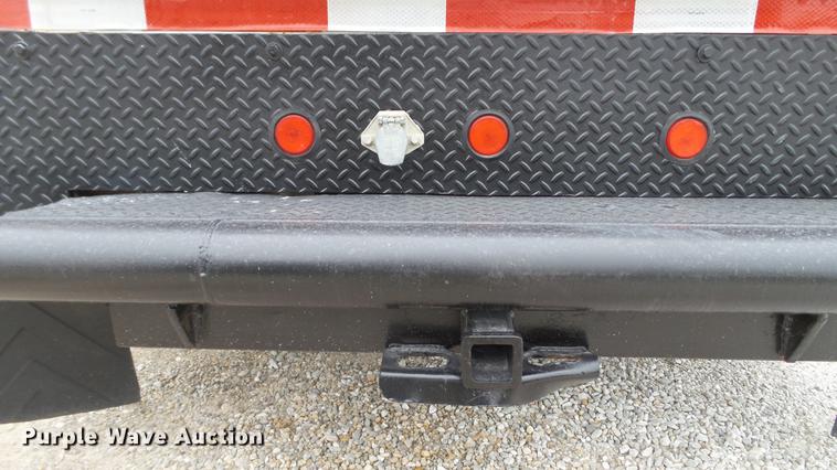 image for item DE4922 2008 Dodge Ram 4500 Quad Cab utility bed truck