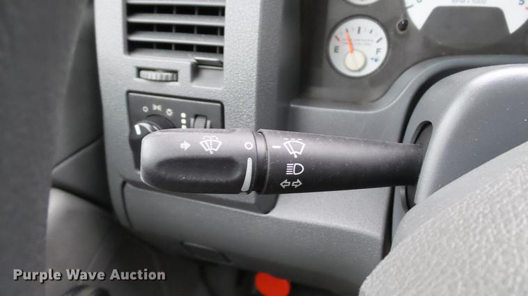 image for item DE4922 2008 Dodge Ram 4500 Quad Cab utility bed truck