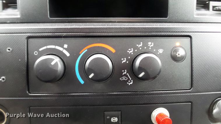 image for item DE4922 2008 Dodge Ram 4500 Quad Cab utility bed truck