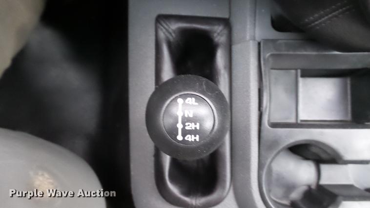 image for item DE4922 2008 Dodge Ram 4500 Quad Cab utility bed truck