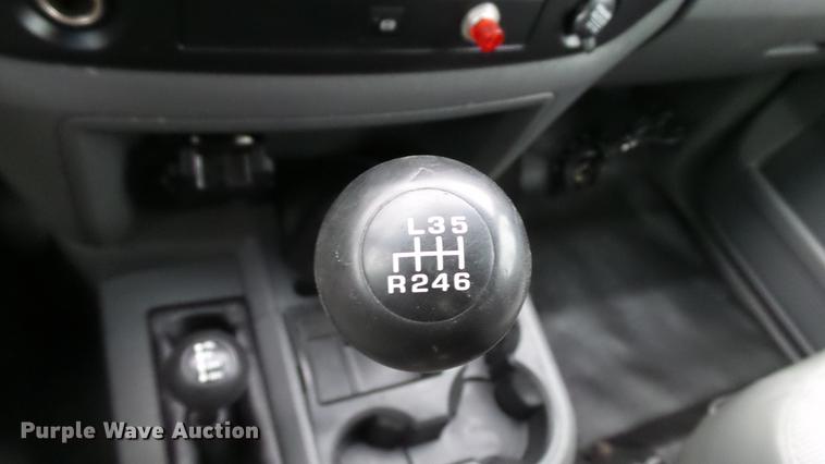 image for item DE4922 2008 Dodge Ram 4500 Quad Cab utility bed truck