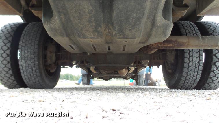 image for item DE4922 2008 Dodge Ram 4500 Quad Cab utility bed truck