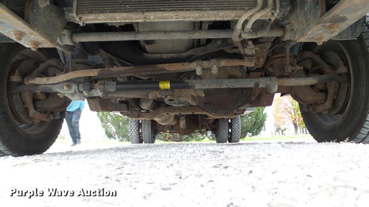 image for item DE4922 2008 Dodge Ram 4500 Quad Cab utility bed truck