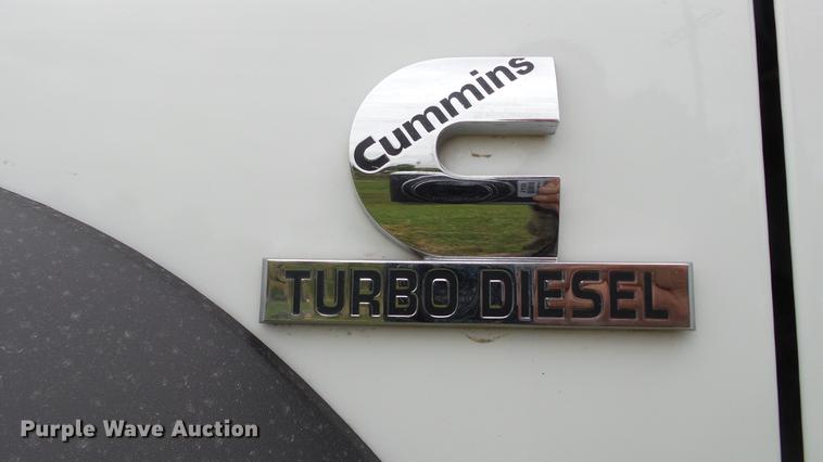 image for item DE4922 2008 Dodge Ram 4500 Quad Cab utility bed truck