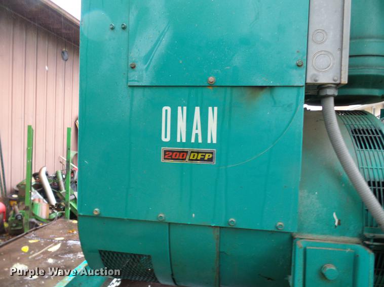 image for item DE5322 Onan 2000FDP generator