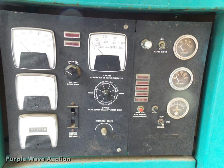 image for item DE5322 Onan 2000FDP generator