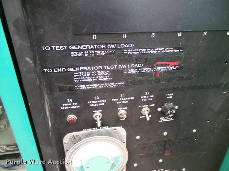 image for item DE5322 Onan 2000FDP generator