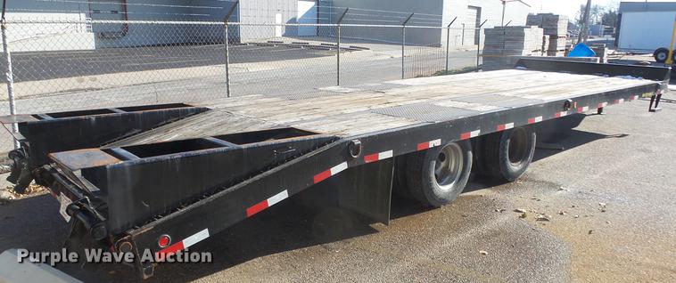 image for item DE7300 2014 Big Tex 24ED equipment trailer