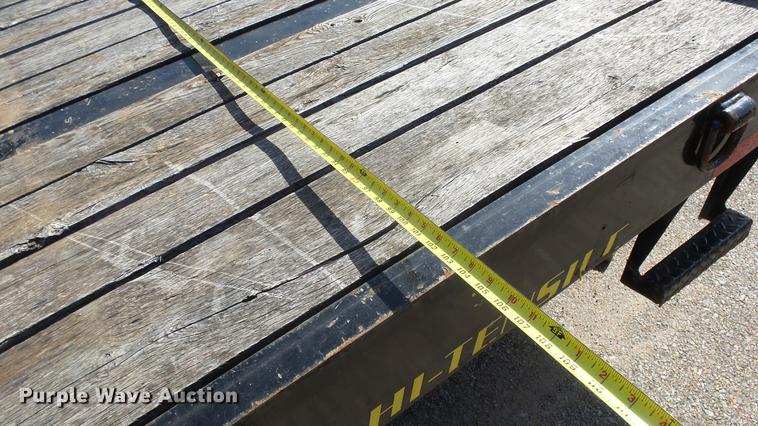 image for item DE7300 2014 Big Tex 24ED equipment trailer