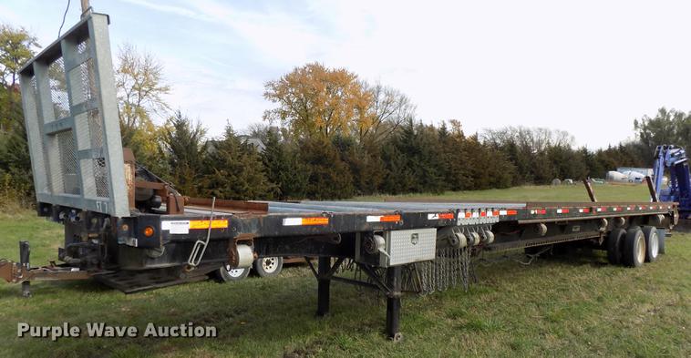 2006 Pratt TTR48702G10000 expandable truss container trailer in Diller ...